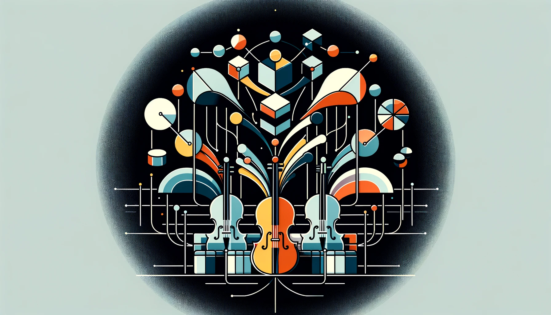 Interlocking pieces representing ingestion, transformation and analytics tools